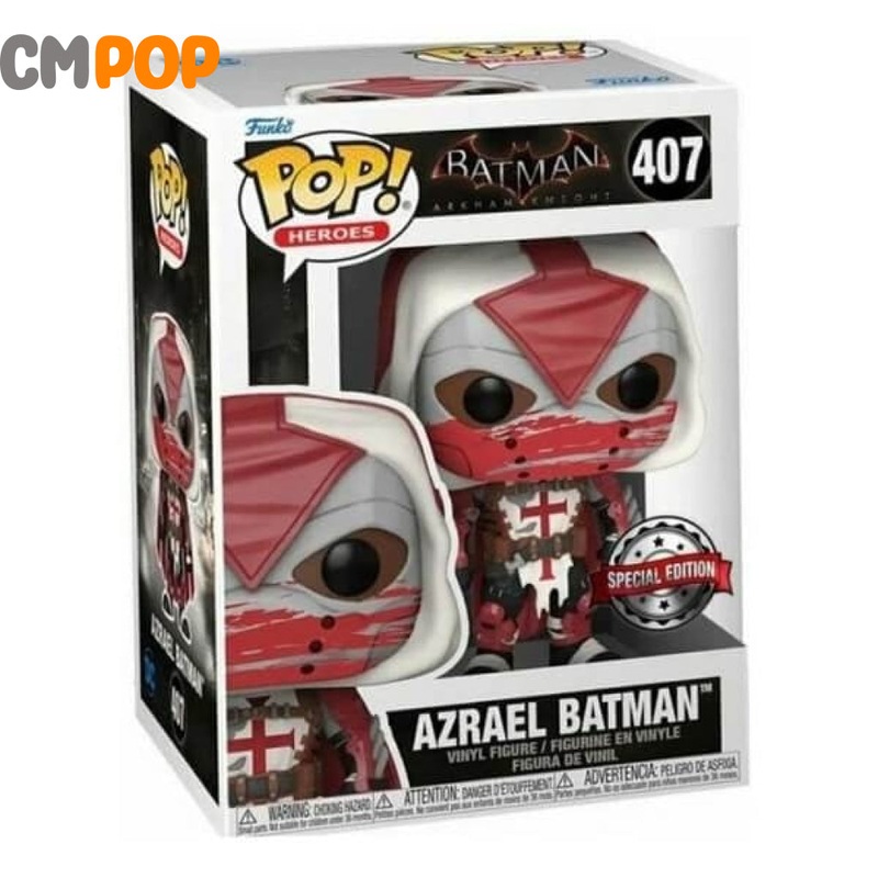 Azrael Batman - #407 - Funko Pop! - Heroes - Batman Arkham Knight - Special Edition
