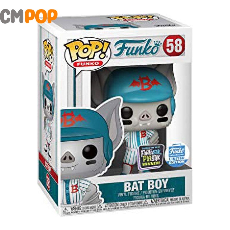 Bat Boy - #58 - Funko Pop! - Funko Limited Edition - Fantastik Plastik Winner!