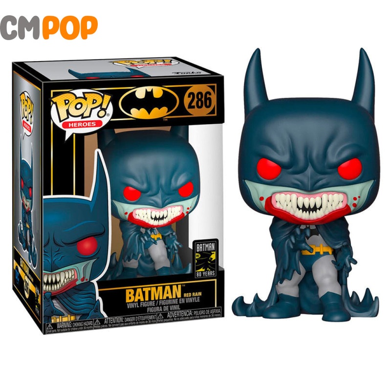 Batman Red Rain - #286 - Funko Pop! - DC - Batman 80 Years