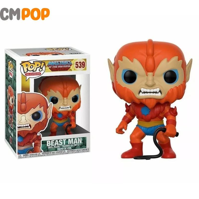 Beast Man - #539 - Funko Pop! - Television - MOTU