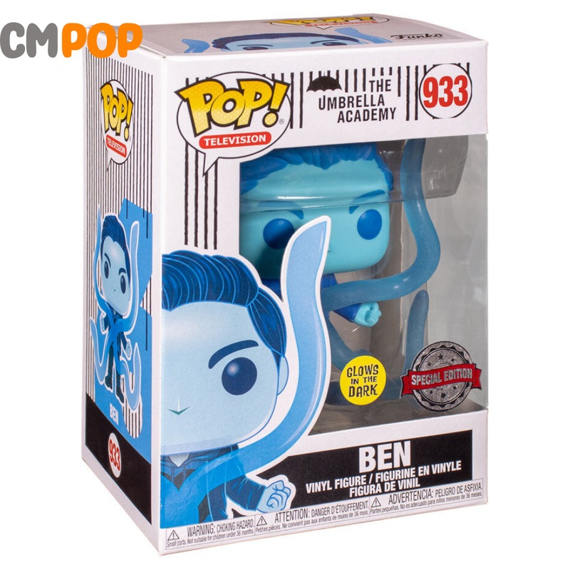 Ben - #933 - Funko Pop! - Television - The Umbrella Academy - Glows In The Dark - Special Edition