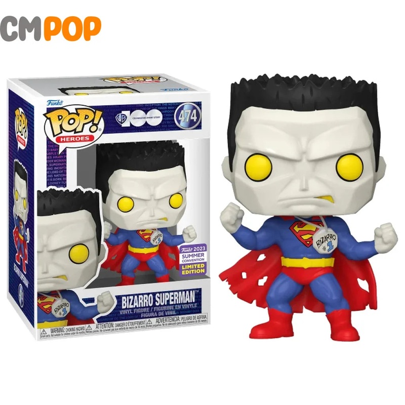 Bizarro Superman - #474 - Funko Pop! - Heroes - WB Celebrating Every Story - 2023 Convention Limited Edition