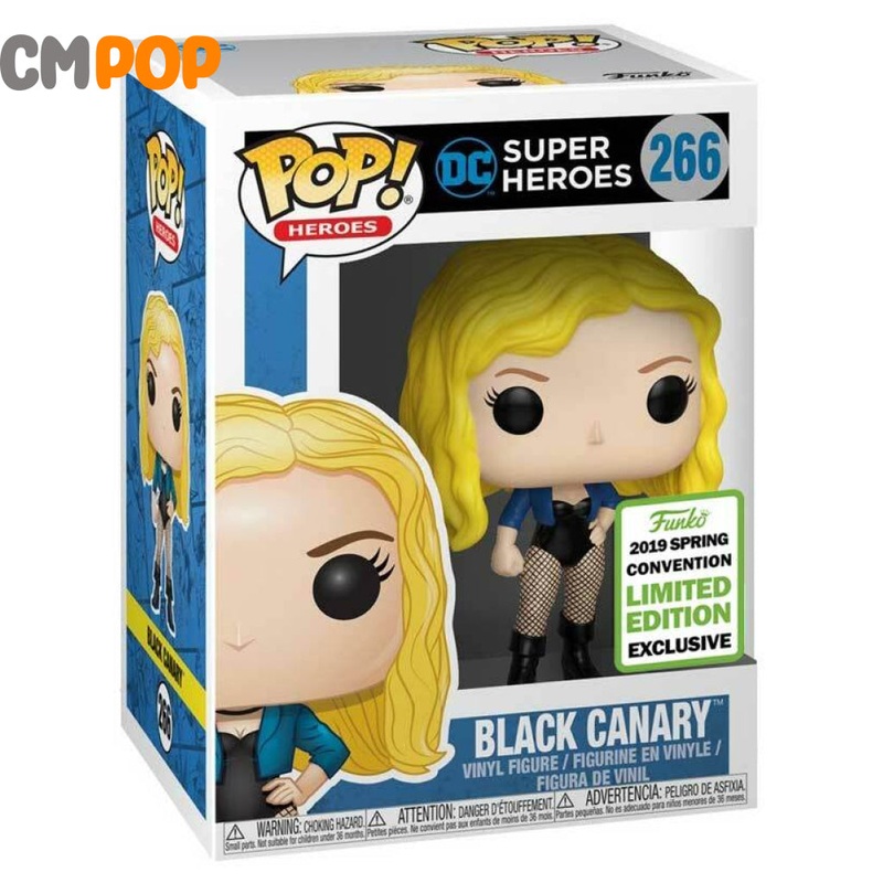 Black Canary - #266 - Funko Pop! - Heroes - DC - 2019 Convention Exclusive