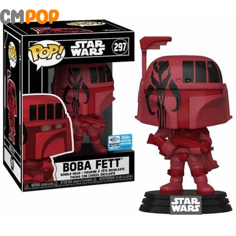 Boba Fett - #297 - Funko Pop! - Star Wars - Wondercon Funko Limited Edition