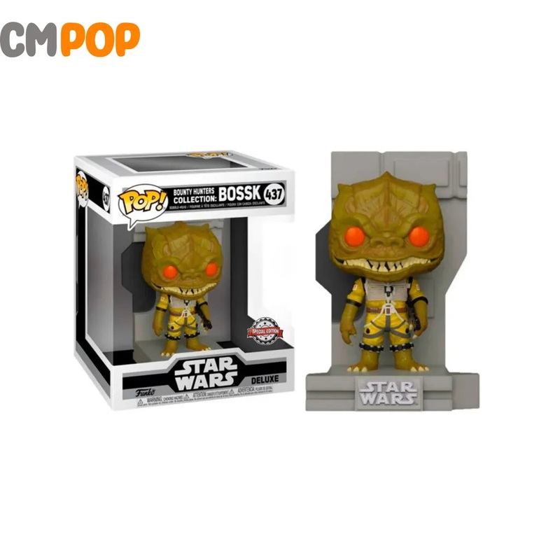 Bounty Hunters Collection: Bossk - #437 - Funko Pop! - Star Wars - Deluxe - Special Edition
