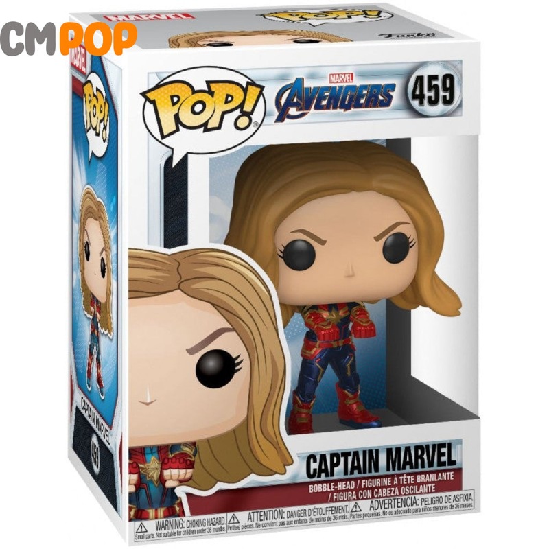 Captain Marvel - #459 - Funko Pop! - Marvel Avengers