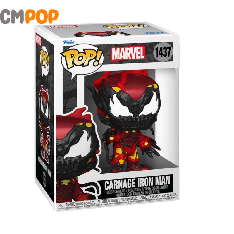 Carnage Iron Man - #1437 - Funko Pop! - Marvel