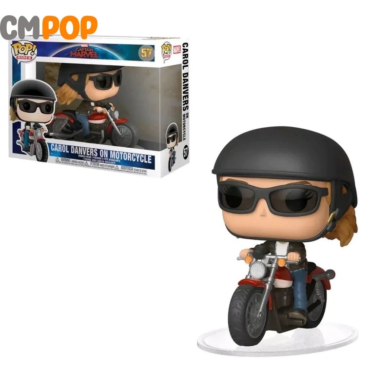 Carol Danvers On Motorcycle - #57 - Funko Pop! - Rides - Marvel - Captain Marvel
