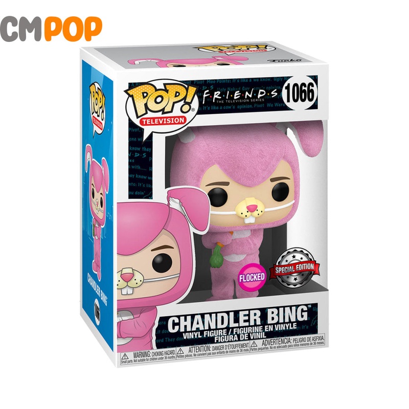 Chandler Bing - #1066 - Funko Pop! - Television - Friends - Flocked - Special Edition