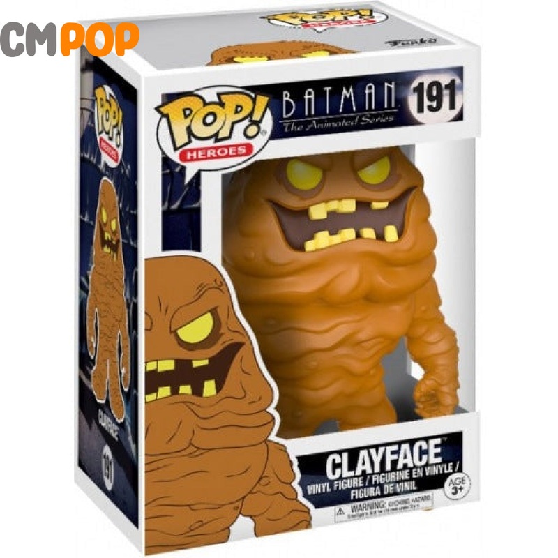 Clayface - #191 - Funko Pop! - Heroes - Batman - The Animated Series