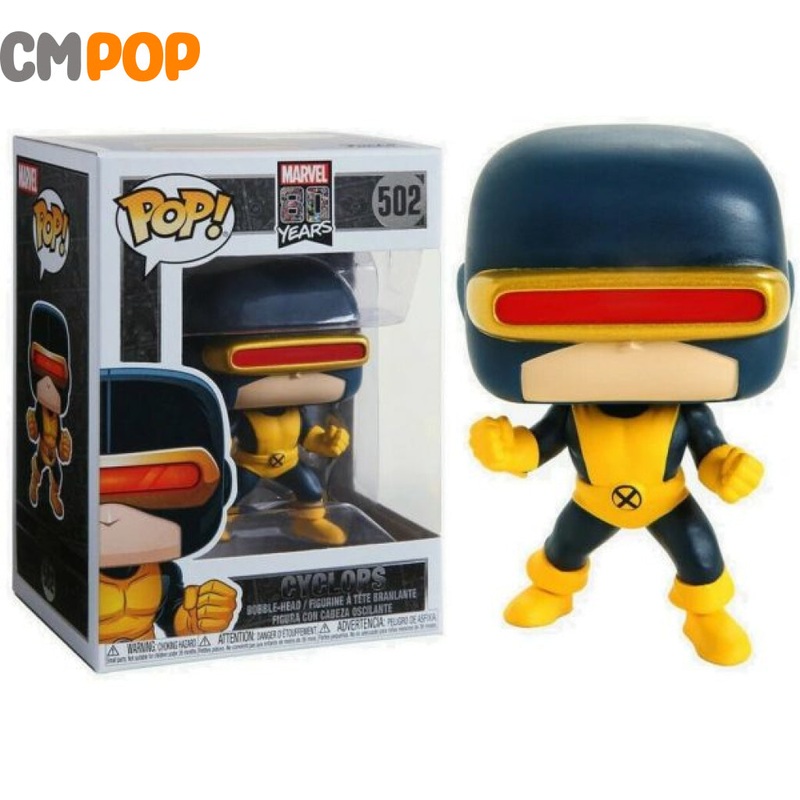 Cyclops - #502 - Funko Pop! - Marvel 80 Years