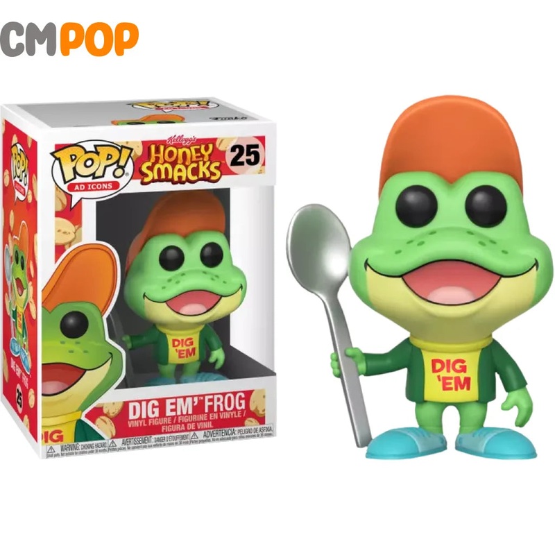 Dig Em' Frog - #25 - Funko Pop! - Ad Icons - Honey Smacks