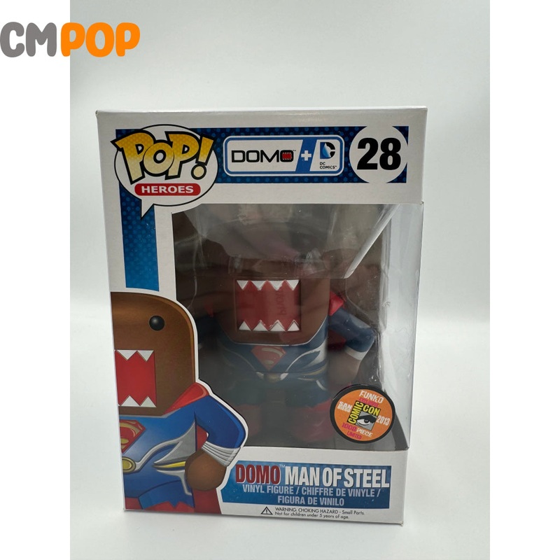 Domo Man Of Steel - #28 - Funko Pop! - Heroes - Domo - SDCC 2013 1000 Piece Exclusive