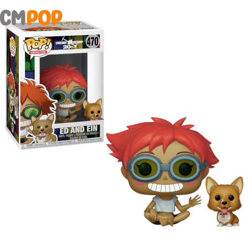 Ed And Ein - #470 - Funko Pop! - Animation - Cowboy Bebop 20th