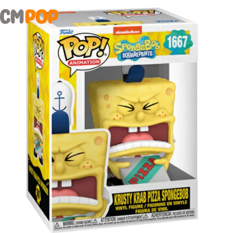 Krusty Krab Pizza Spongebob -#1667 -  Funko Pop! - Spongebob Squarepants
