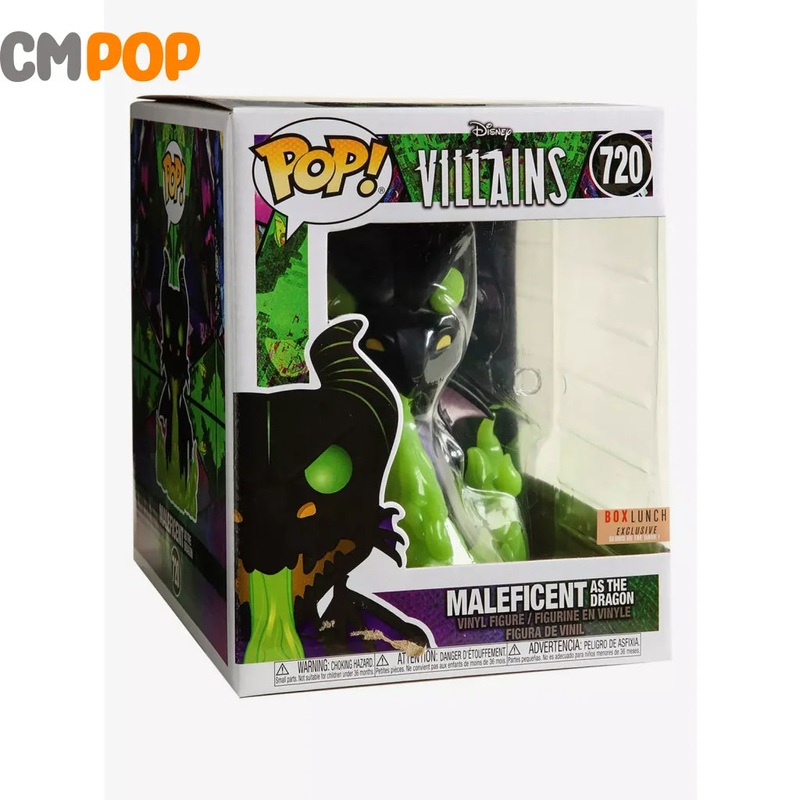 Maleficent as the Dragon - #720 - Funko Pop!  - Villains - Glows in the Dark - Box Lunch Exclusive
