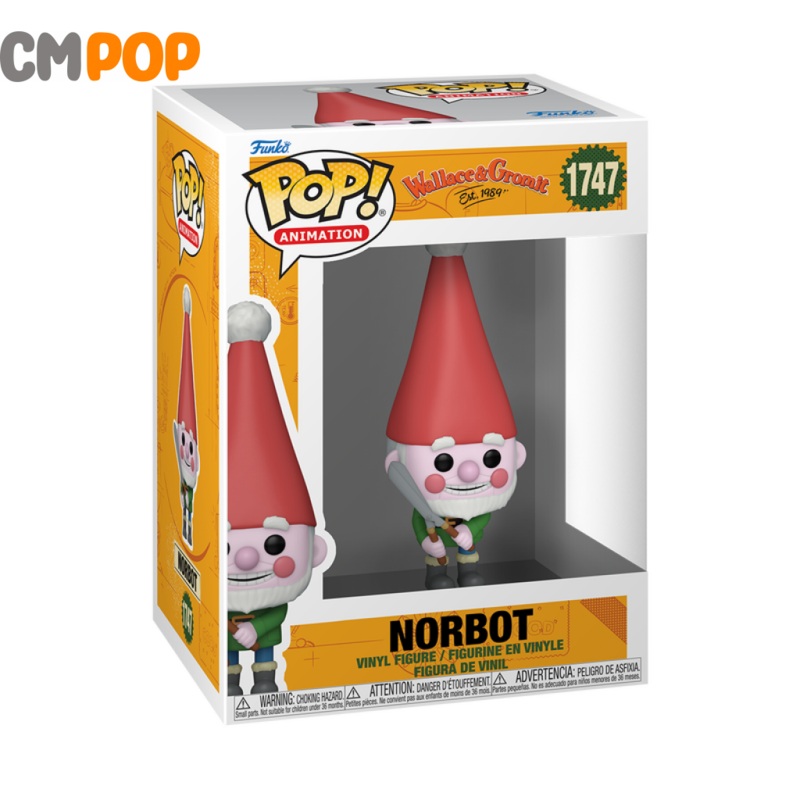 Norbot - #1747- Funko Pop! - Wallace And Grommet - Movies