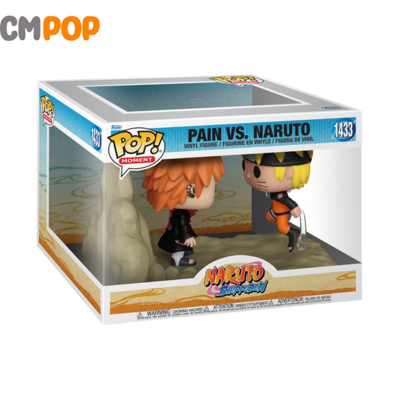Pain Vs Naruto  - #1433 - Funko Pop! - Naruto Shippuden - Moment