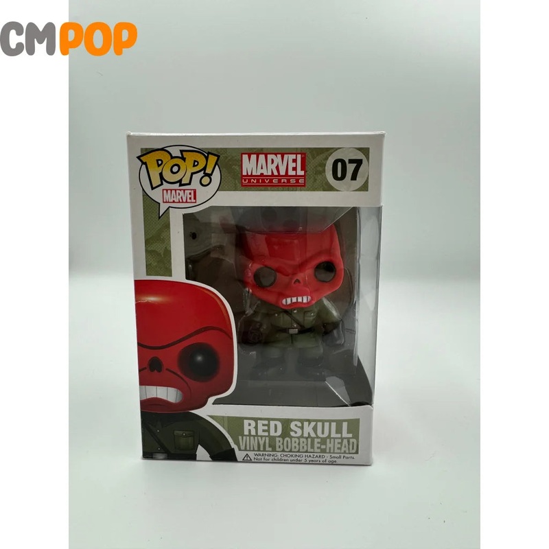 Red Skull - #07 - Funko Pop! - Marvel - 2011 Funko