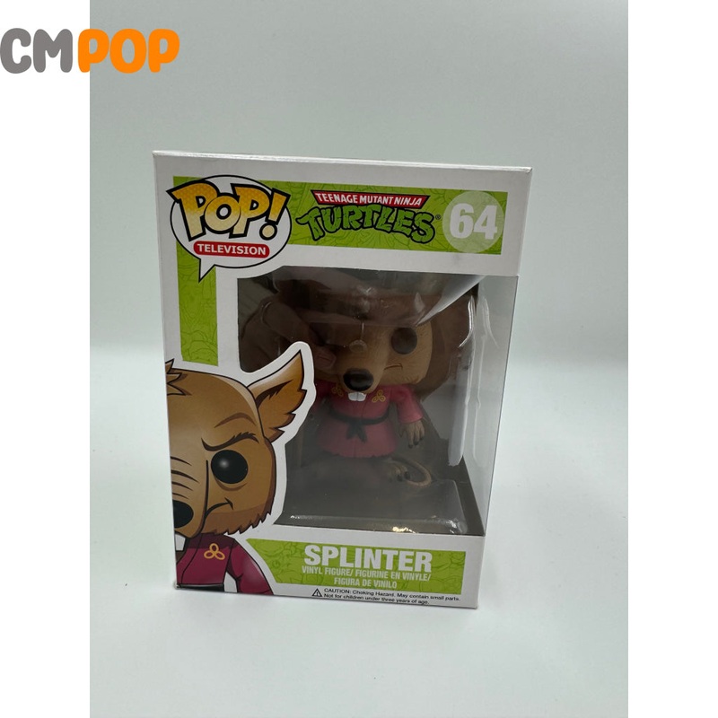 Splinter - #64 - Funko Pop! - Television - Teenage Mutant Ninja Turtles - TMNT