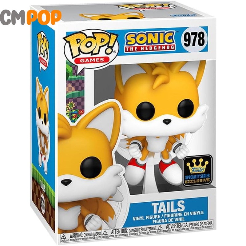 Tails (Flying)  -#978 - Funko Pop! - Sonic the Hedgehog  - Funko Specialty Series Exclusive