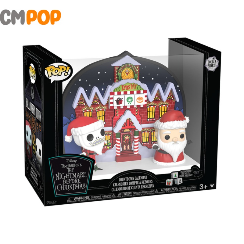 The Nightmare Before Christmas Dual-Sided Countdown Calendar - Funko Pop!