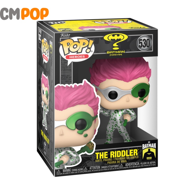 The Riddler #530 - Funko Pop - Heroes - Batman Forever - Metallic