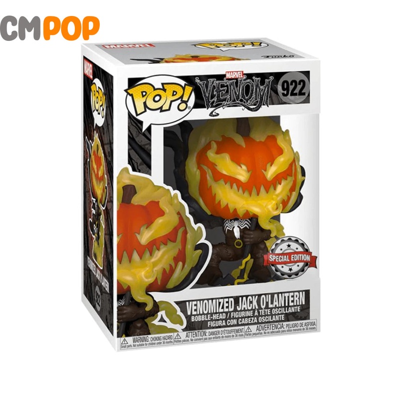 Venomized Jack O'Lantern - #922- Funko Pop! - Marvel - Venom - Special Edition Exclusive