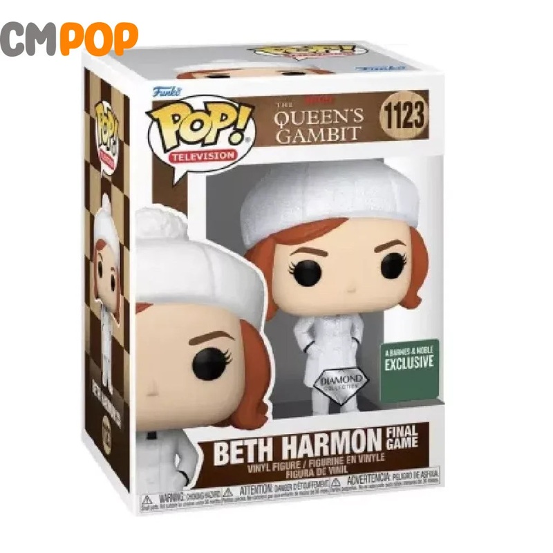 Beth Harmon (Final Game) - #1123 - Funko Pop! - Netflix - The Queens Gambit - Diamond Collection - A Barnes and Noble Exclusive