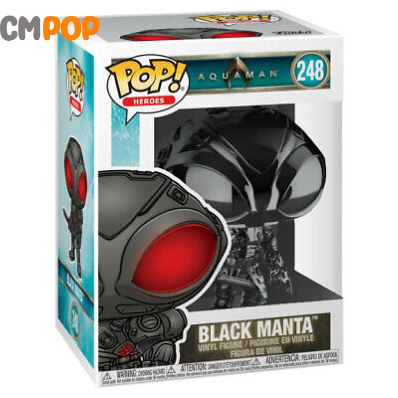 Black Manta  - #248 - Funko Pop! - Heroes - DC - AquaMan