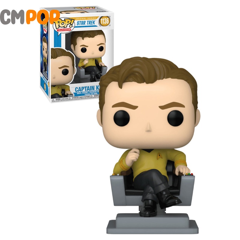 Captain Kirk - #1136 - Funko Pop! - Television - Star Trek
