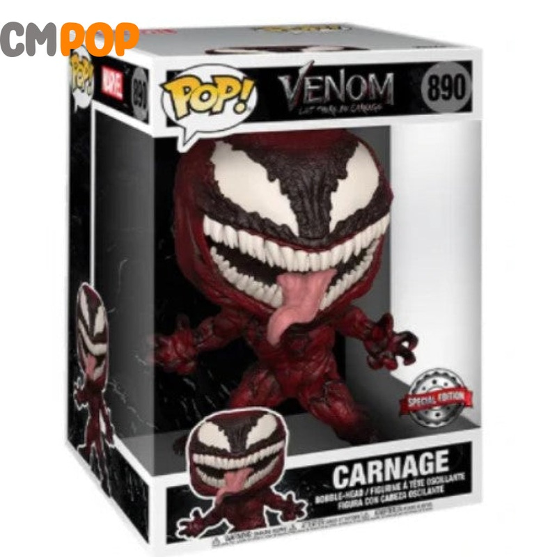 Carnage- #890 -  Funko Pop! - Deluxe - Movies -  Venom - Special Edition