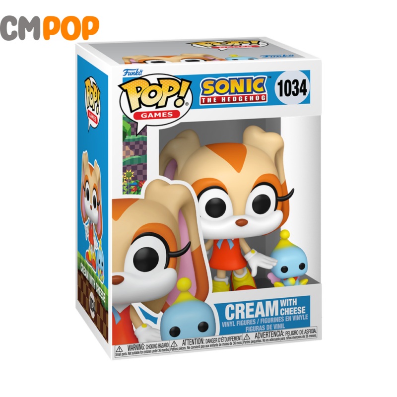 Cream With Cheese - #1034 - Funko Pop! - Pop and Buddy - Sonic the Hedgehog