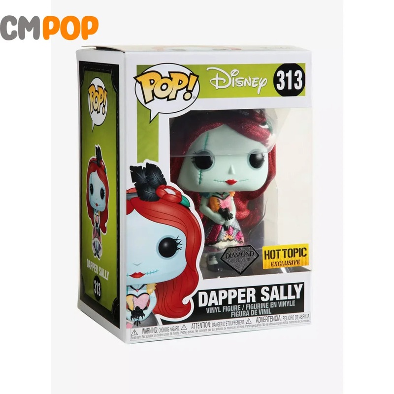 Dapper Sally - #313 - Funko Pop! - Nightmare Before Christmas - Diamond Collection - Hot Topic Exclusive