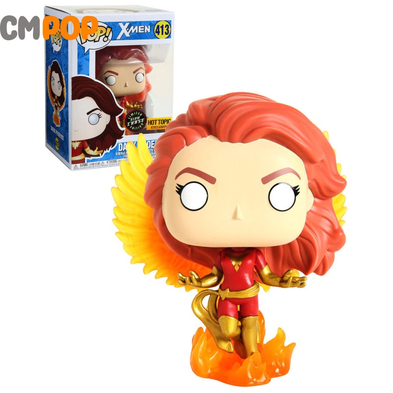 Dark Phoenix - #413 - Funko Pop! - Marvel X-men - Limited Edition Glow In the Dark Chase - Hot Topic Exclusive