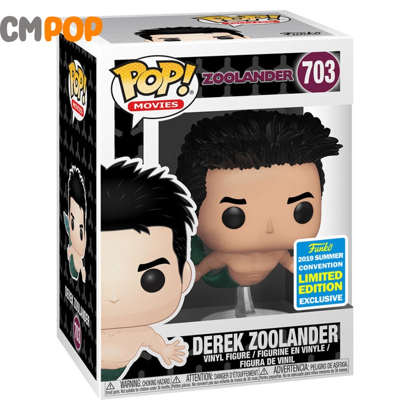 Derek Zoolander - #703 - Funko Pop! - Movies - Zoolander - 2019 Convention Exclusive