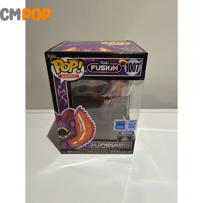 Dilophosarus - #1007 - Funko Fusion - Jurassic World - LE 500 Piece NYCC Con Stickered Exclusive
