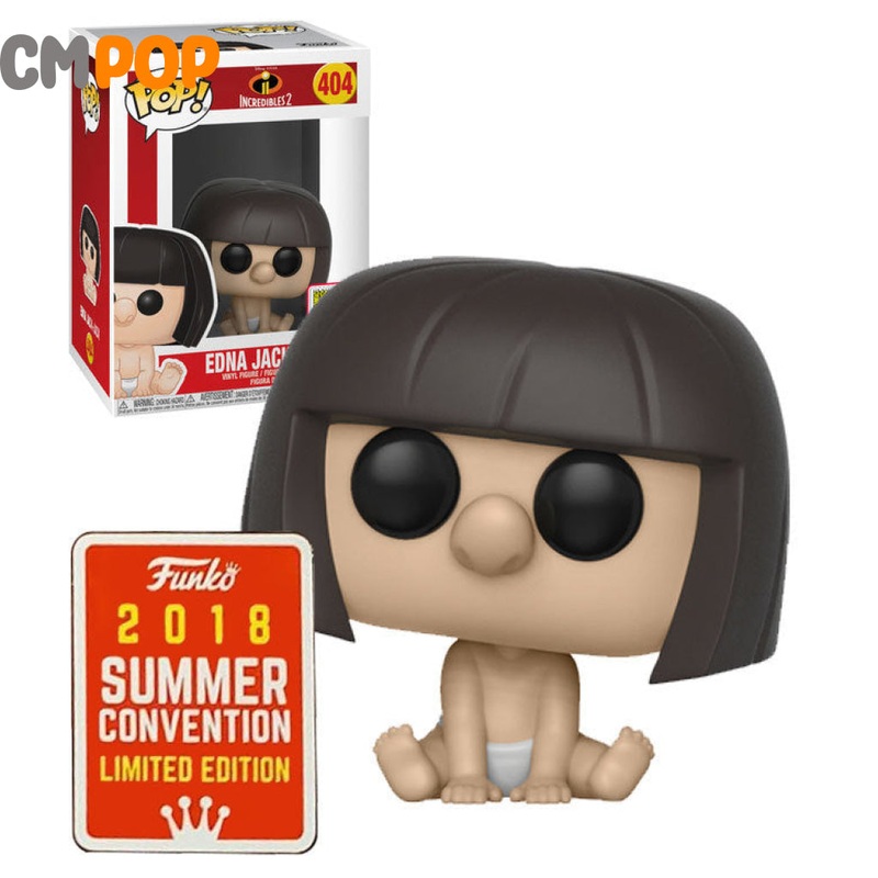 Edna Jack-Jack - #404 - Funko Pop! - Incredibles 2 - 2018 Convention Limited Edition