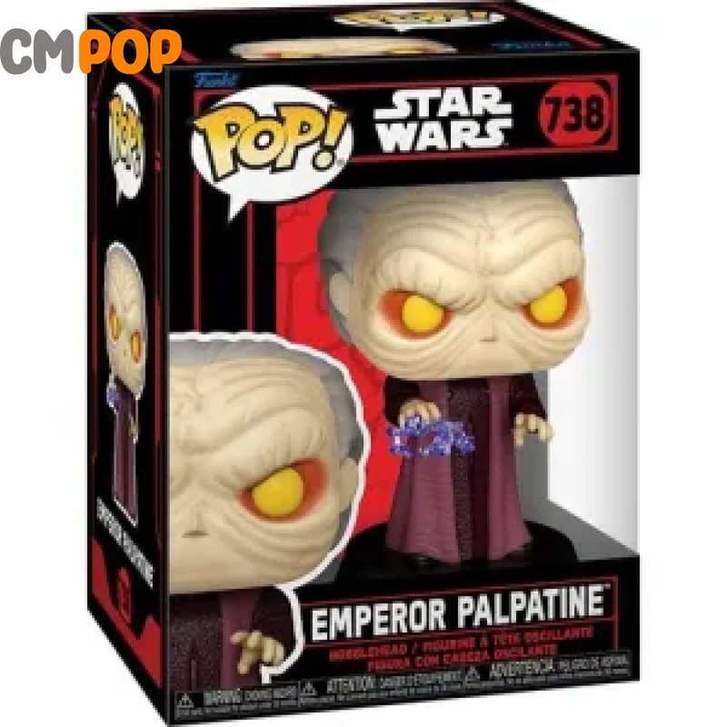 Emperor Palpatine - #738 - Funko Pop!  - Star Wars