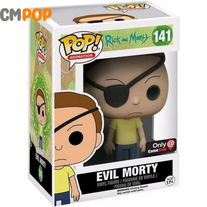 Evil Morty- #141 - Funko Pop! - Animation - Rick and Morty - Game Stop Exclusive