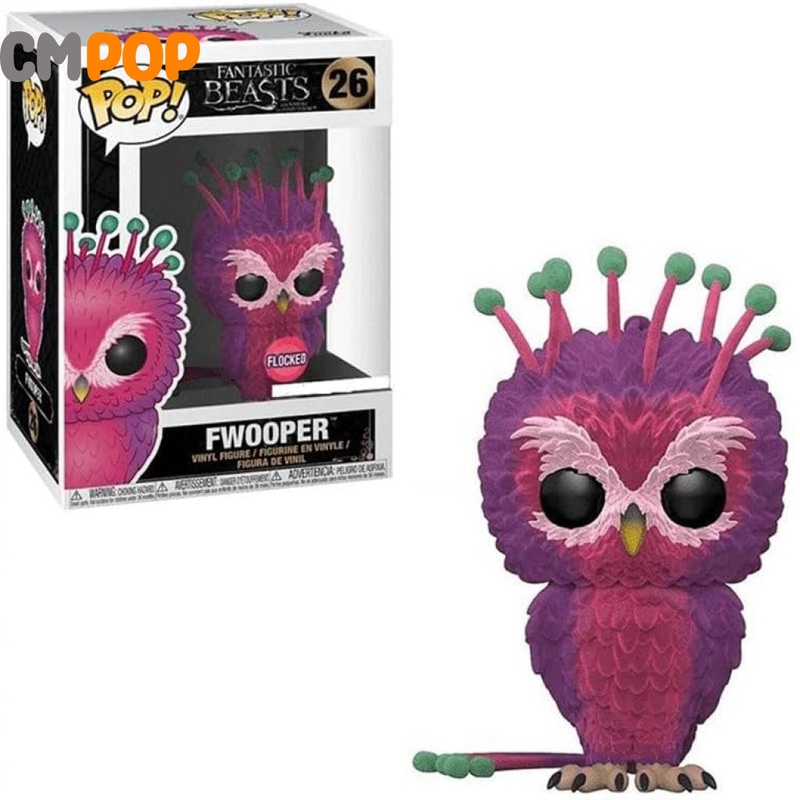 Fwooper  - #26 - Funko Pop! - Fantastic Beasts and where to find them  - Flocked - Kohl's Exclusive