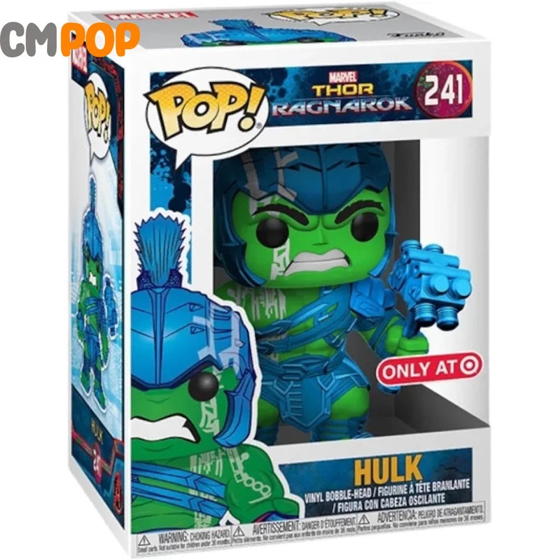 Hulk - #241 - Funko Pop! - Marvel  - Thor Ragnarok - Target Exclusive
