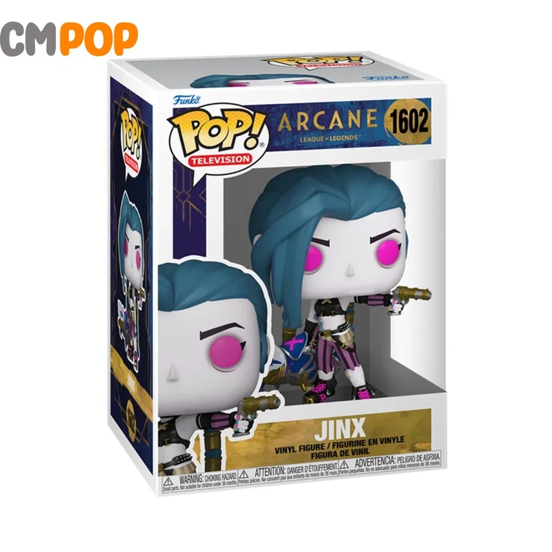 Jinx - #1602 - Funko Pop! - Television - Arcane League of Legends