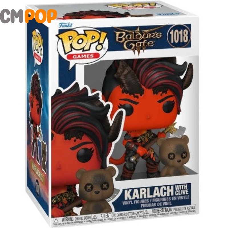 Karlach & Clive - #1018 - Funko Pop! - Games - Baldur's Gate