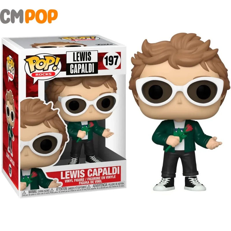 Lewis Capaldi - #197 - Funko Pop! - Rocks - Lewis Capaldi