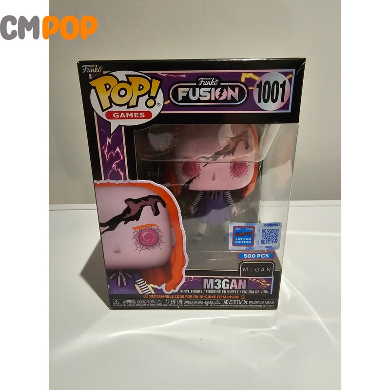 M3gan - #1001 - Funko Fusion - LE 500 Piece NYCC Con Stickered Exclusive - Minor Tear