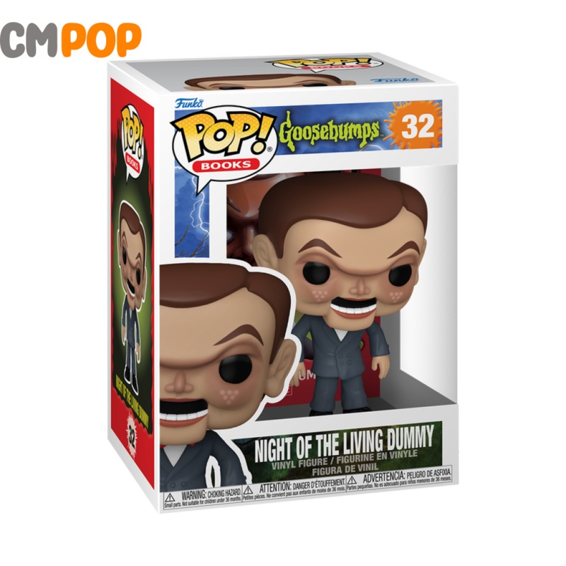 Night of the Living Dummy - #32 - Funko Pop! - Books - Goosebumps