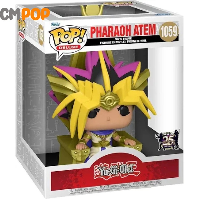 Pharaoh Atem - #1059 - Funko Pop! - Pop Deluxe - Yu-Gi-Oh - Yu-Gi-Oh 25th Anniversary