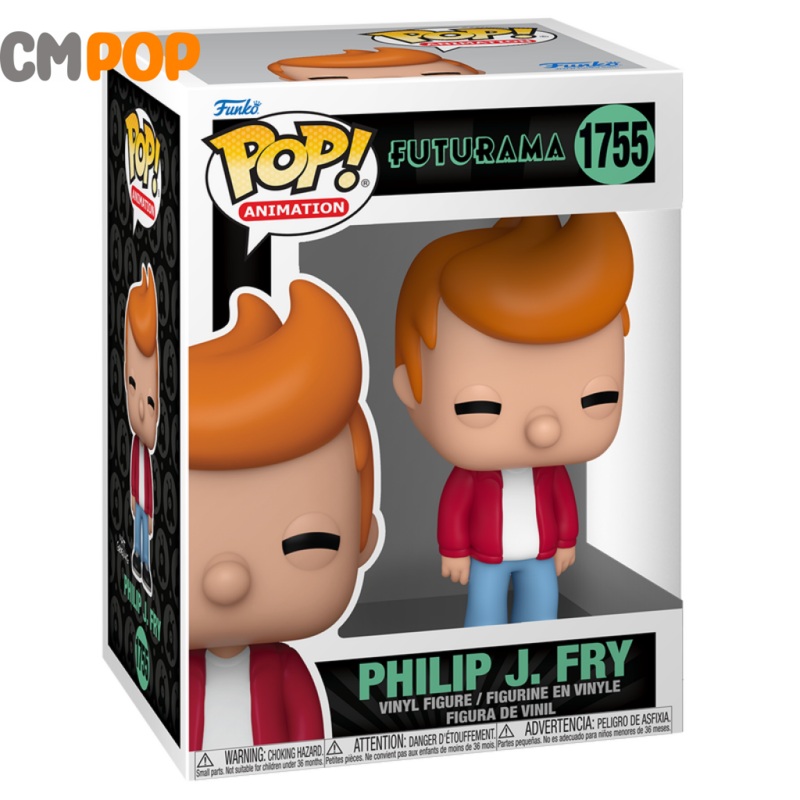 Philip Fry  - #1755 - Funko Pop! - Animation - Futurama