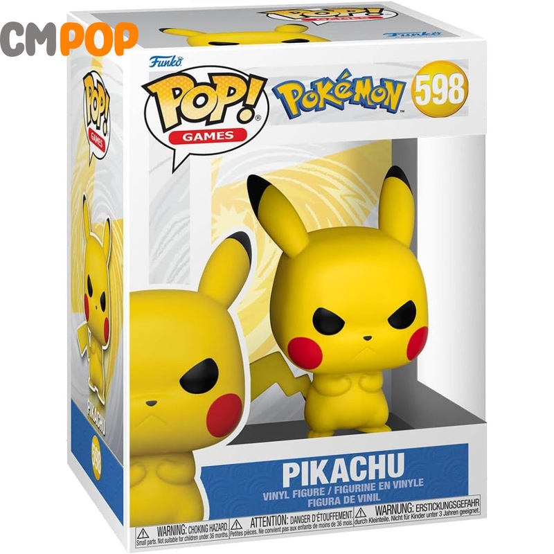 Pikachu - #598 - Funko Pop! - Games - Pokemon